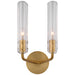 Casoria LED Wall Sconce in Hand-Rubbed Antique Brass