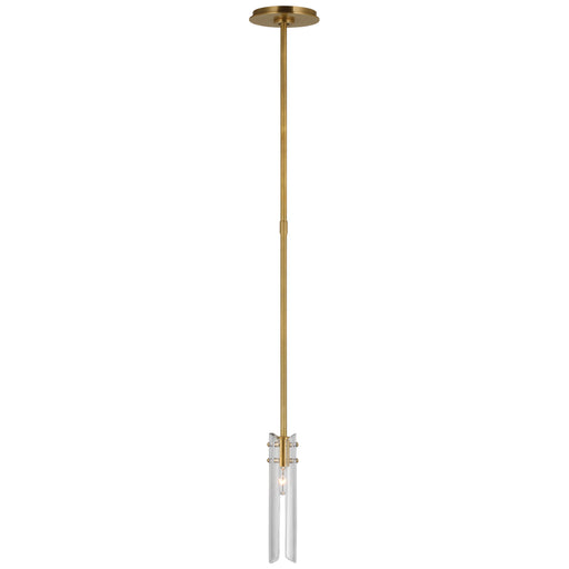 Casoria LED Pendant in Hand-Rubbed Antique Brass