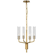 Casoria LED Chandelier in Hand-Rubbed Antique Brass