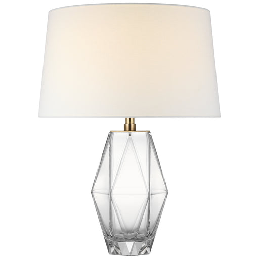 Palacios LED Table Lamp in Clear Glass
