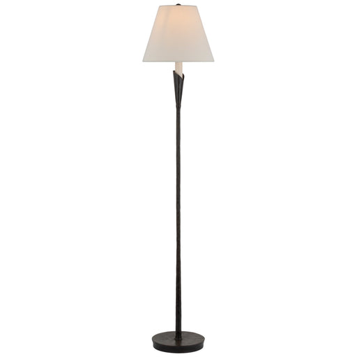 Aiden Accent Floor Lamp in Aged Iron