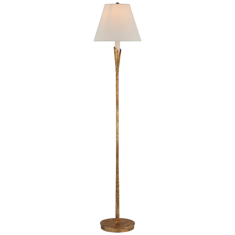 Aiden Accent Floor Lamp in Gilded Iron