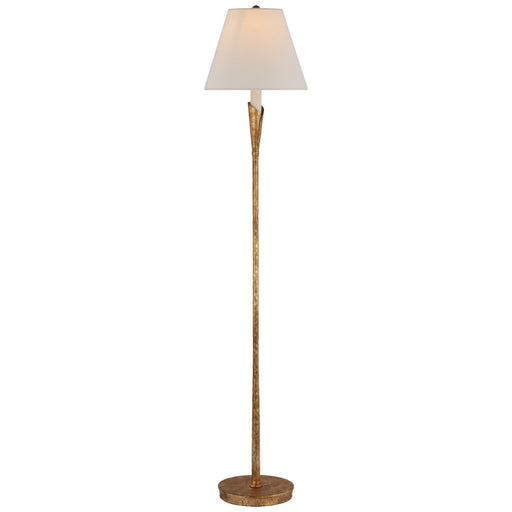 Aiden Accent Floor Lamp in Gilded Iron