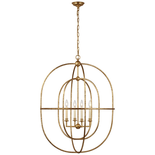 Modern Classic Livingston Large Lantern in Charcoal