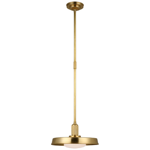 Ruhlmann LED Pendant in Antique-Burnished Brass