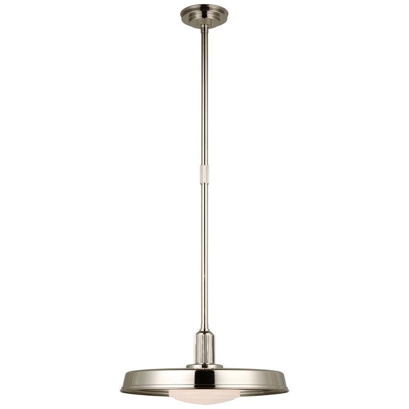 Ruhlmann 18" Factory Pendant in Polished Nickel