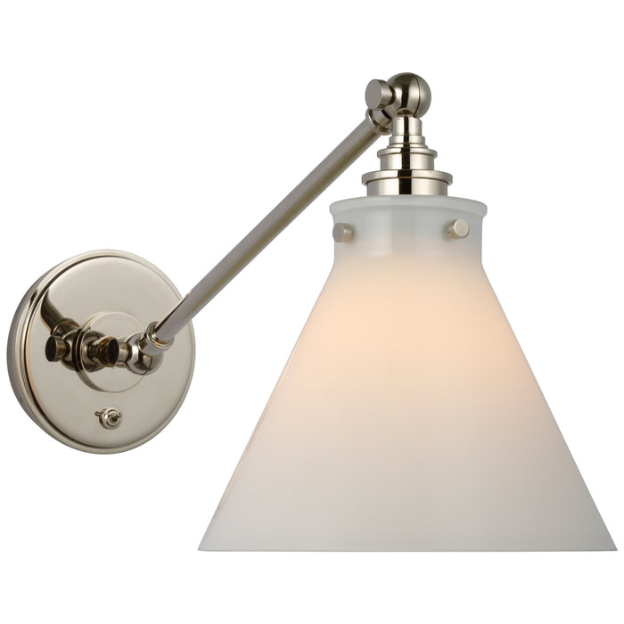 Parkington LED Wall Sconce in Polished Nickel