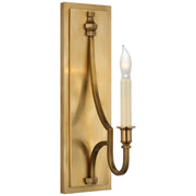 Mykonos Medium Wall Sconce in Antique-Burnished Brass