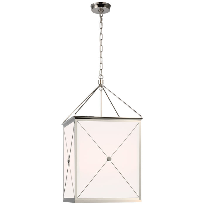 Rossi LED Lantern in Polished Nickel