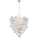 Talia LED Chandelier in Gild