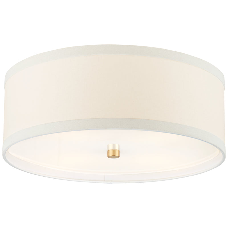 Walker Four Light Flush Mount in Gild