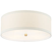 Walker Medium 18" 4-Light Flush Mount in Gild
