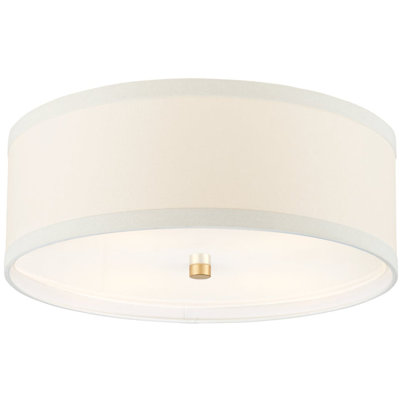 Walker Medium 18" 4-Light Flush Mount in Gild