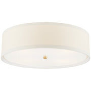 Walker Large 24" 4-Light Flush Mount in Gild