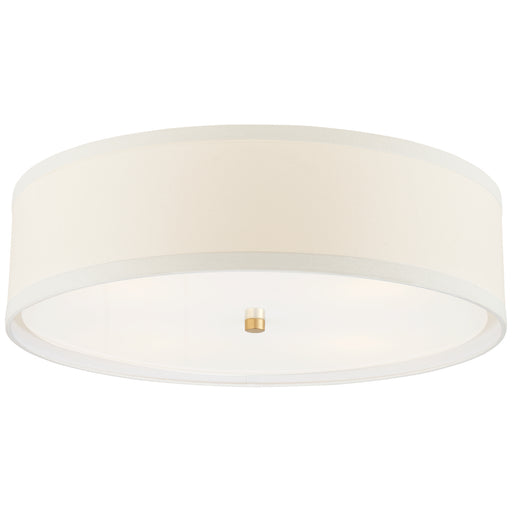 Walker Four Light Flush Mount in Gild