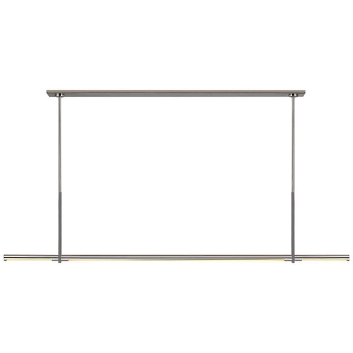 Axis Large Linear Pendant in Polished Nickel