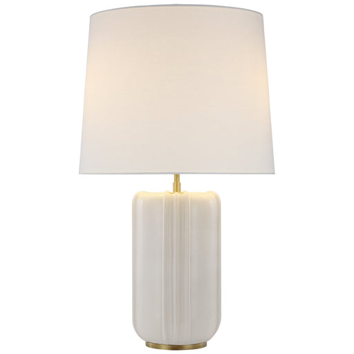 Minx Large 2-Light Table Lamp in Ivory