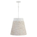 Tallulah 4-Light Pendant in Chalk Wash - Lamps Expo