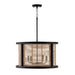 Rico 4-Light Pendant in Flat Black - Lamps Expo