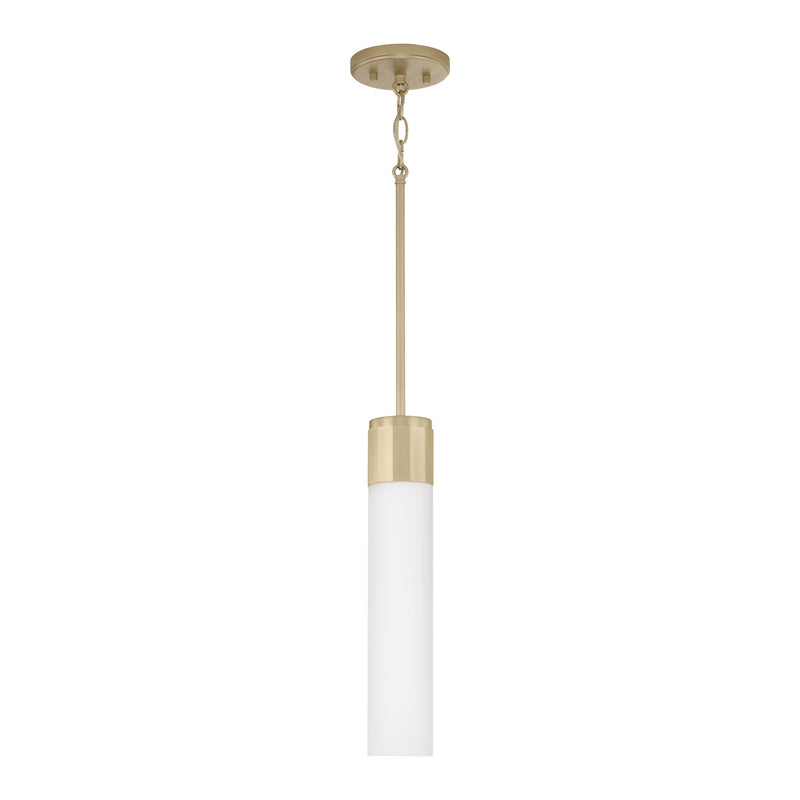 Sutton 1-Light Pendant in Soft Gold - Lamps Expo