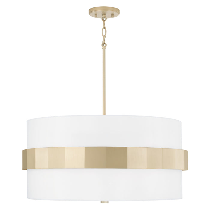 Sutton 4-Light Pendant in Soft Gold - Lamps Expo