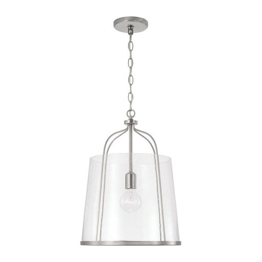 Madison 1-Light Pendant in Brushed Nickel - Lamps Expo