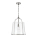 Madison 1-Light Pendant in Brushed Nickel - Lamps Expo
