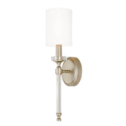 Breigh 1-Light Wall Sconce in Brushed Champagne - Lamps Expo