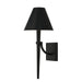 Holden 1-Light Wall Sconce in Matte Black - Lamps Expo