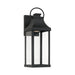 Bradford 1-Light Outdoor Wall Lantern in Black - Lamps Expo