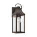 Bradford 1-Light Outdoor Wall Lantern in Oiled Bronze - Lamps Expo