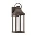 Bradford 1-Light Outdoor Wall Lantern in Oiled Bronze - Lamps Expo