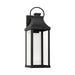Bradford 1-Light Outdoor Wall Lantern in Black - Lamps Expo