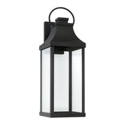 Bradford 1-Light Outdoor Wall Lantern in Black - Lamps Expo