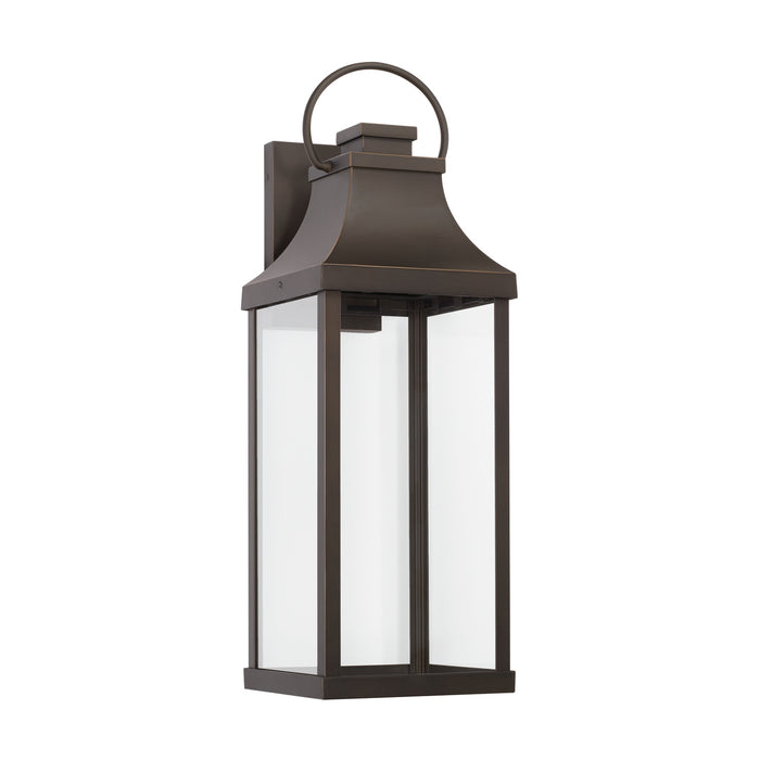 Bradford 1-Light Outdoor Wall Lantern in Oiled Bronze - Lamps Expo