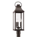Bradford 3-Light Outdoor Post Lantern in Oiled Bronze - Lamps Expo