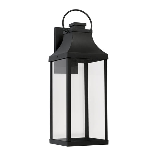 Bradford 1-Light Outdoor Wall Lantern in Black - Lamps Expo