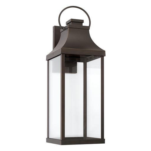 Bradford 1-Light Outdoor Wall Lantern in Oiled Bronze - Lamps Expo