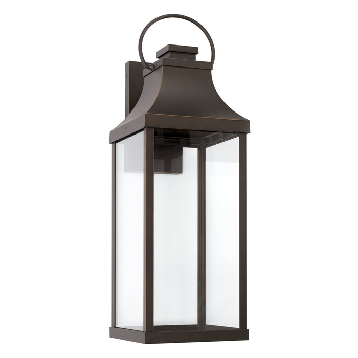 Bradford 1-Light Outdoor Wall Lantern in Oiled Bronze - Lamps Expo