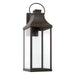 Bradford 1-Light Outdoor Wall Lantern in Oiled Bronze - Lamps Expo