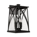 Marshall 4-Light Outdoor Wall Lantern in Black - Lamps Expo