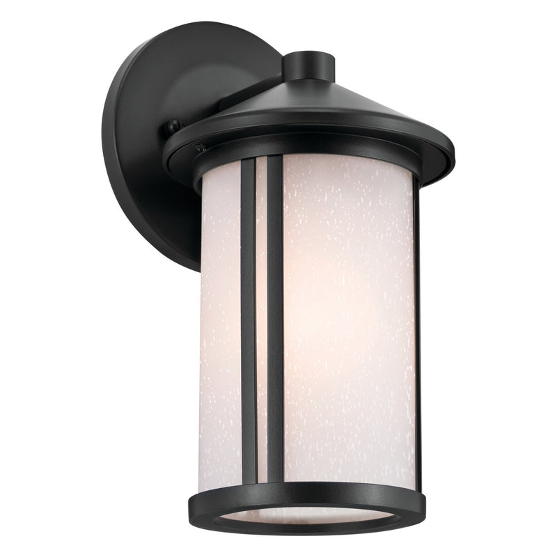 Lombard Small Outdoor Wall Lantern in Black