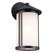 Lombard Medium Outdoor Wall Lantern in Black