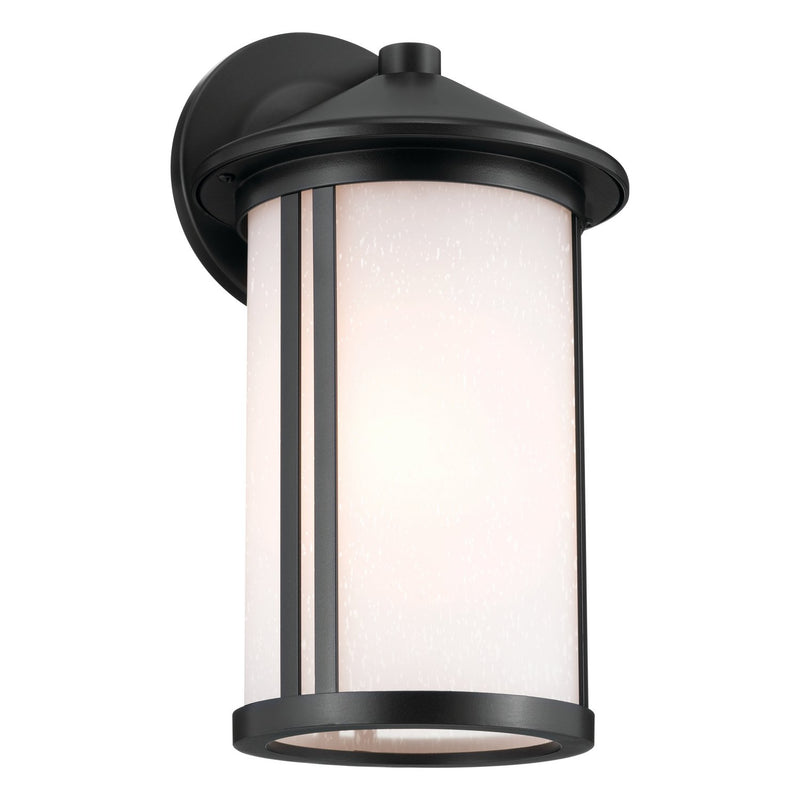 Lombard Medium Outdoor Wall Lantern in Black