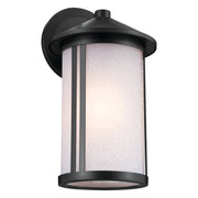 Lombard Large Outdoor Wall Lantern in Black