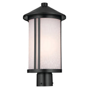 Lombard Outdoor Post Light in Black