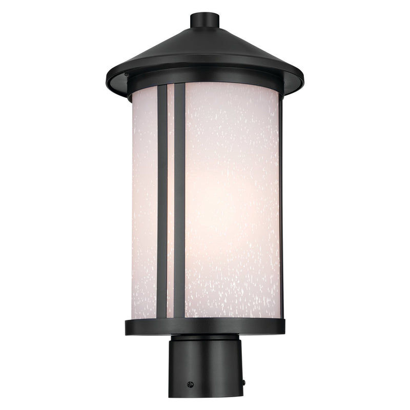 Lombard Outdoor Post Light in Black