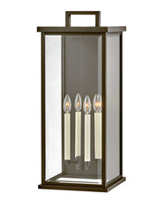 Weymouth Extra Large Outdoor Wall Lantern in Oil Rubbed Bronze