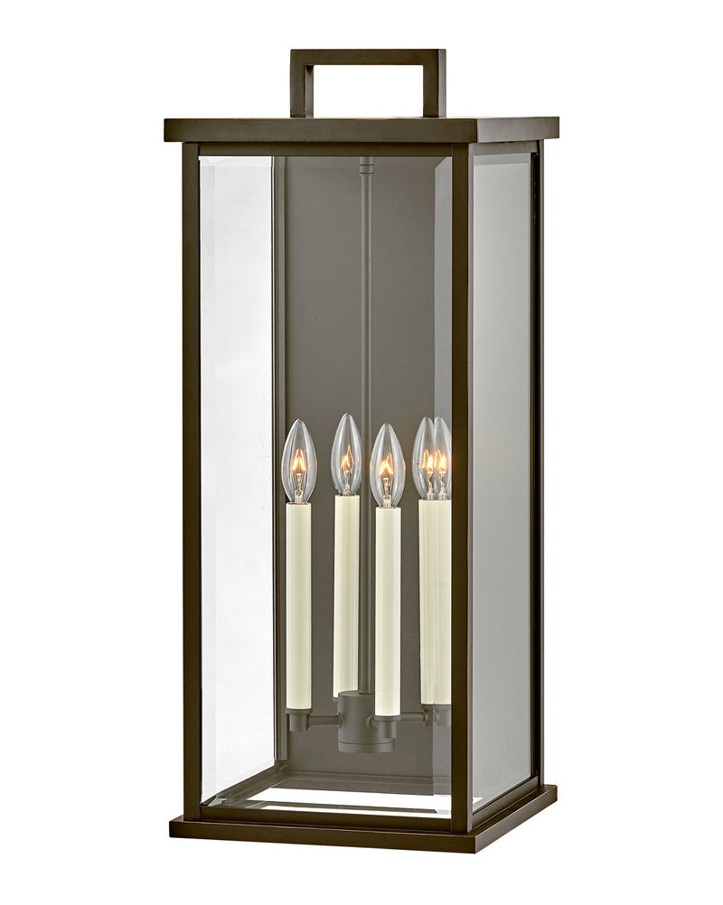 Weymouth Extra Large Outdoor Wall Lantern in Oil Rubbed Bronze