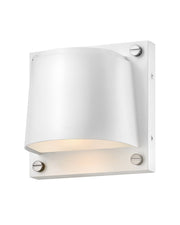 Scout Extra Small Outdoor Wall Sconce in Satin White